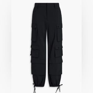 Alice + Olivia Black Cargo Olympia Pants